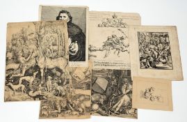 PRINTS : a folder of Old Masters and early engravings inc. Durer.
