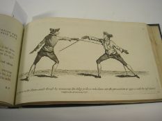 FENCING : ANGELO, Domenico - The School of Fencing,: Illustrated, later cloth, ob. 4to.
