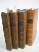 JOHNSON, Samuel - The Lives of the Most Eminent English Poets,: 4 vols., cf. (one later), 8vo.