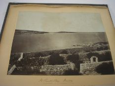 MALTA : 5 large albumen prints (approx. 265 x 210 mm) By Aguis, and Davison, inc.