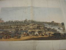 BOWYER, Robert [publisher] - the campaign of Waterloo : hand coloured aquatint plates,