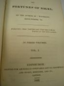 SCOTT, Walter - Anne of Geierstein,: 3 vols., contemp cf., bds. etached, 8vo, Edin.
