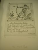 HEATH-STUBBS, John & AMEY, Michael:- The Twelve Labours of Hercules - a set of fourteen etchings,