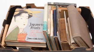 A collection of books and catalogues relating to Japanese prints: including various artists such as