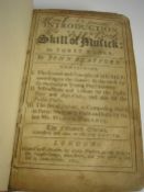 PLAYFORD, John - An Introduction to the Skill of Musick : later morocco, small 8vo, 1703.