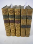 BINDINGS - BACON - Essays,: cf. gt., 8vo., 1886; together with 15 other volumes.