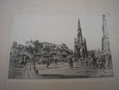 PRINTS : a large folio of frescos, and other loose prints.