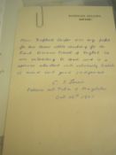 LEWIS, C.S : ALs on Magdalen College notepaper, dated Oct. 26th 1945.