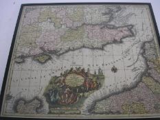 SEUTTER, Georg Mattaus - [English Channel] : La Plus Grande Patie de la Manche,