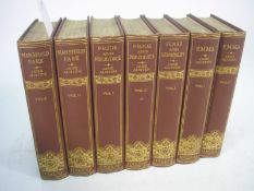 AUSTEN, Jane: [Novels], 7 of 10 vols, org. cloth, 8vo, Harrap, 1925.