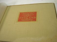 OGILBY, John - Britannia : coloured maps, org. cloth in posting box, oblong 4to, Duckham, 1939.