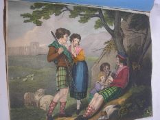 A scrap album: containing various prints, fashion plates, portraits, silhouettes etc.