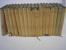 STEVENSON, Robert Louis : The Works : 'Tusitala' edition, 36 vols, dark blue limp calf in d/ws.