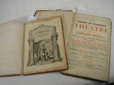 HELVICUS, Christopher : The Historical and Chronological Theatre - old calf worn, folio, 1687.