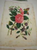 ALBUM : containing numerous chromo-lithographs in the manner of 'Pears' prints, calf, large folio,