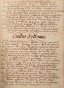 MANUSCRIPT EXERCISE/COPY BOOK : belonging to John Benson,