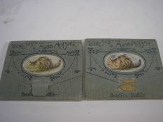 POTTER, Beatrix - The Story of Miss Moppet,: Illustrated, in wallet/panoramic form,