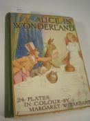 TARRANT, Margaret W [illust] - Alice's Adventures in Wonderland : 24 col. plates, org.