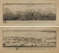 A pair of Bucks prints of Plymouth:.
