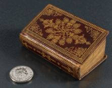 MINATURE BOOK: Les Pseaumes de David, mis en rime Francoise par Clement Marot et T.