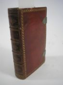ALMANACK : Rider's British Merlin - cont. red morocco, small 8vo, 1787.