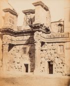 MACPHERSON, Robert : 'The Temple of Vespasien & Titus, Rome',