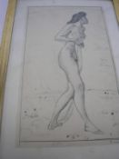 HODLER, Ferdinand : [1853-1918]- Standing Nude,