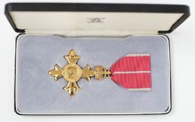 A George V Most Excellent Order Of The British Empire (Military): cased.