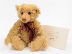 A Steiff blond 43 'Year 200 Teddy Bear' number 16443:,  together with certificate in original box,