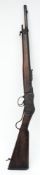 A .303 Martini Henry Action rifle by Enfield:, 53.