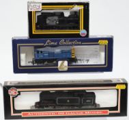 A Dapol 0-6-2 locomotive in BR livery,