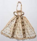 An early 20th century child's two piece costume in the 18th century French taste,
