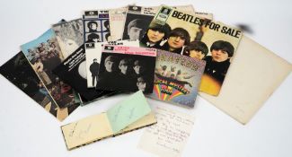 The Beatles- An autograph album signed John Lennon, George Harrison,