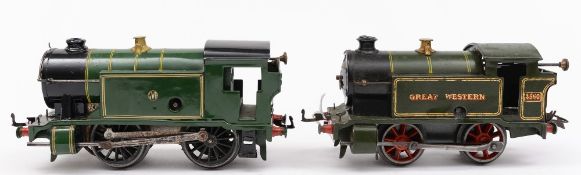 Hornby Series: a clockwork No 1 special tank locomotive No 4560 in GWR green livery,
