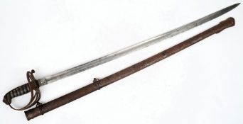 A Victorian Royal Ulster Constabulary dress sword: the 82cm.