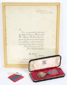 An Elizabeth II  Imperial Service medal: to Philip Albert Scotter, contained in its fitted case,
