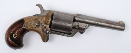 A National Arms Moore's patent teat fire six shot revolver:, (1864 -70),