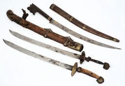 A Chinese double butterfly sword:,