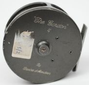 A Sharps 4 inch 'The Gordon' Salmon reel:, signed as per title,