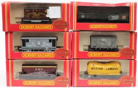 Six items of Hornby rollong stock, boxed:.
