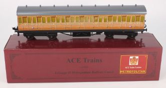 Ace Trains,a Metropolitan Railway 3rd class passenger coach: boxed.