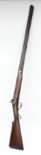 A single barrel 10 bore percussion shotgun by 'Emery':,