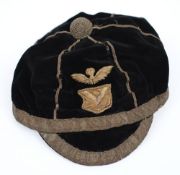 A late Victorian Newport RFC cap awarded to Matthew (Matt) Hannan (1890-98):,