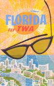 A 1950s/60s 'Florida fly TWA' poster:,