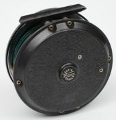 A Shakespeare 4 inch Super Condex salmon reel with line:.
