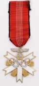 A German 1936 Olympic decoration:, 2nd class,