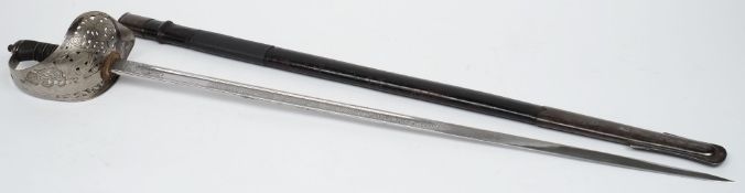 A George V Officer's dress sword by Wilkinson,London:, numbered '55509',