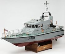 A 1/12th scratch built  model of an Arctic-class patrol boat Explorer P164:,