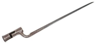 A 19th Century socket bayonet:,