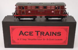 Ace Trains,a 3RE Metropolitan Bo-Bo Electric locomotive No 2 'Oliver Cromwell': in maroon livery,